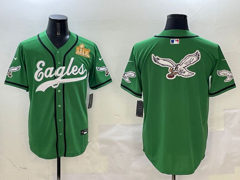 Men Philadelphia Eagles Blank Green three generations Jointly Name 2025 Nike Limited NFL Jersey style 12->philadelphia eagles->NFL Jersey